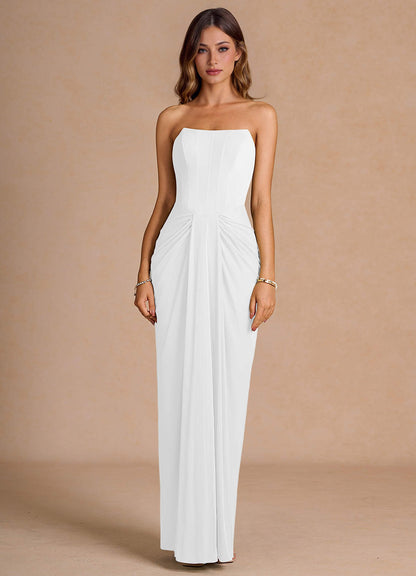 Anais White Maxi Dress