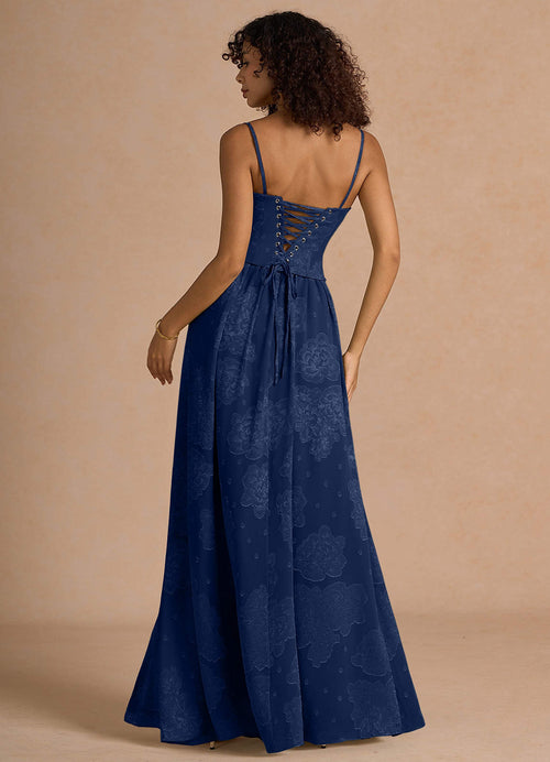 Isaura Navy Maxi Dress  Dress