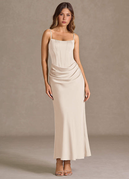 Katelyn Cream Maxi Dress  Dress