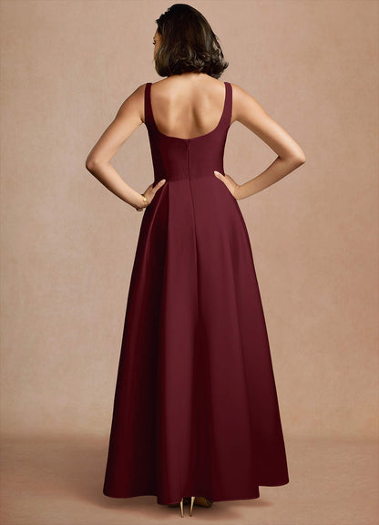 Olivia Wine Maxi Dress