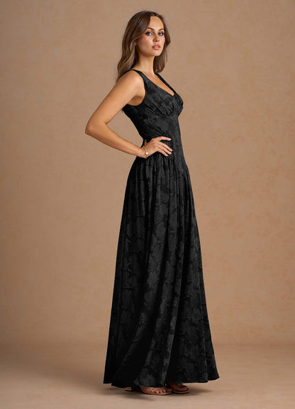 Lunara Black Maxi Dress  Dress