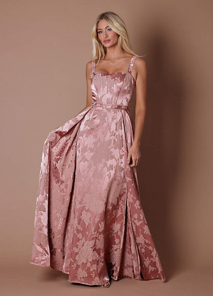Kelis Rosewood Pink Maxi Dress