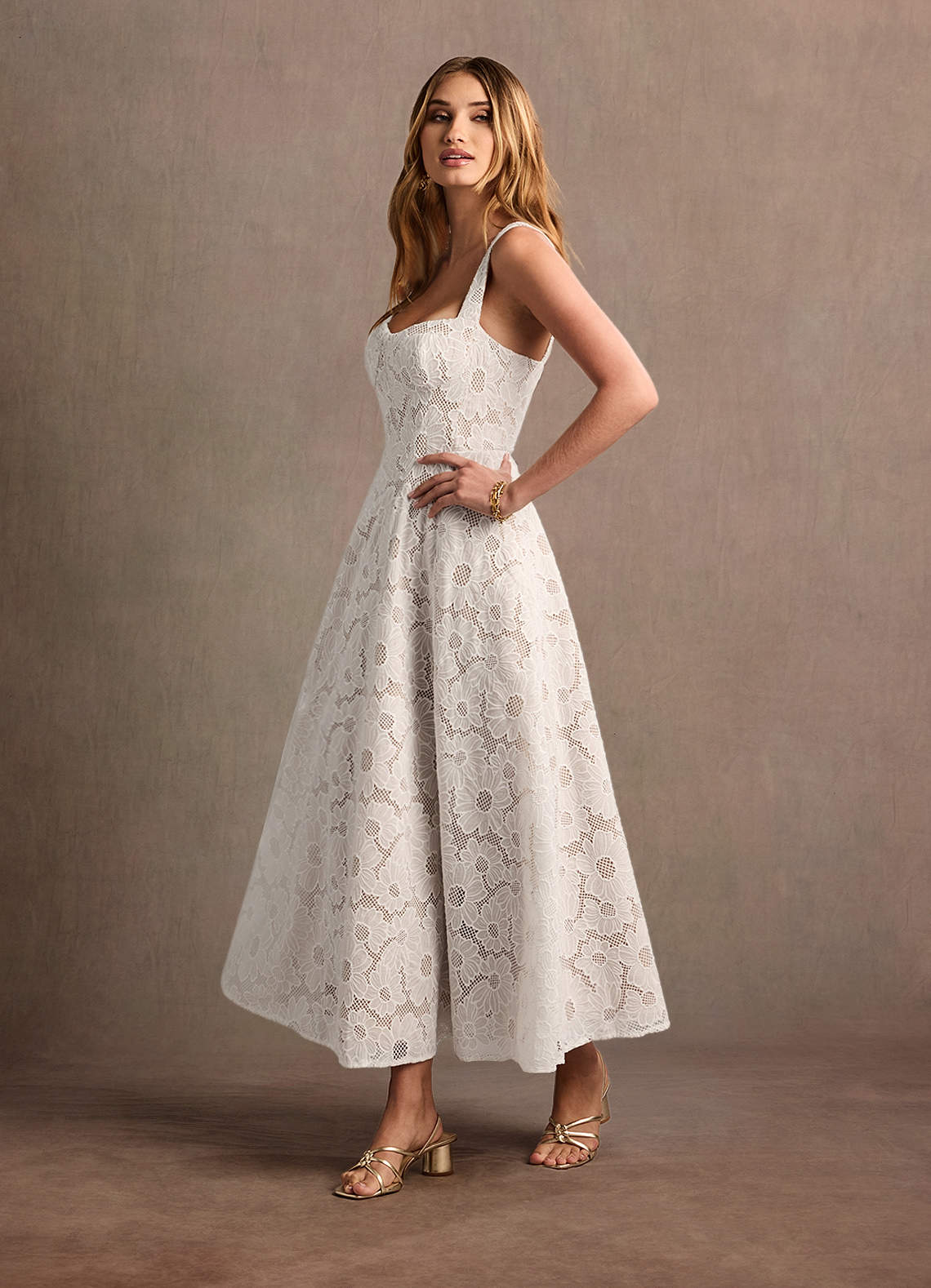 Charlotte White Lace Maxi Dress  Dress