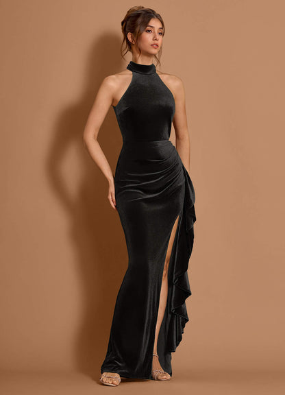Ysmara Black Maxi Dress  Dress