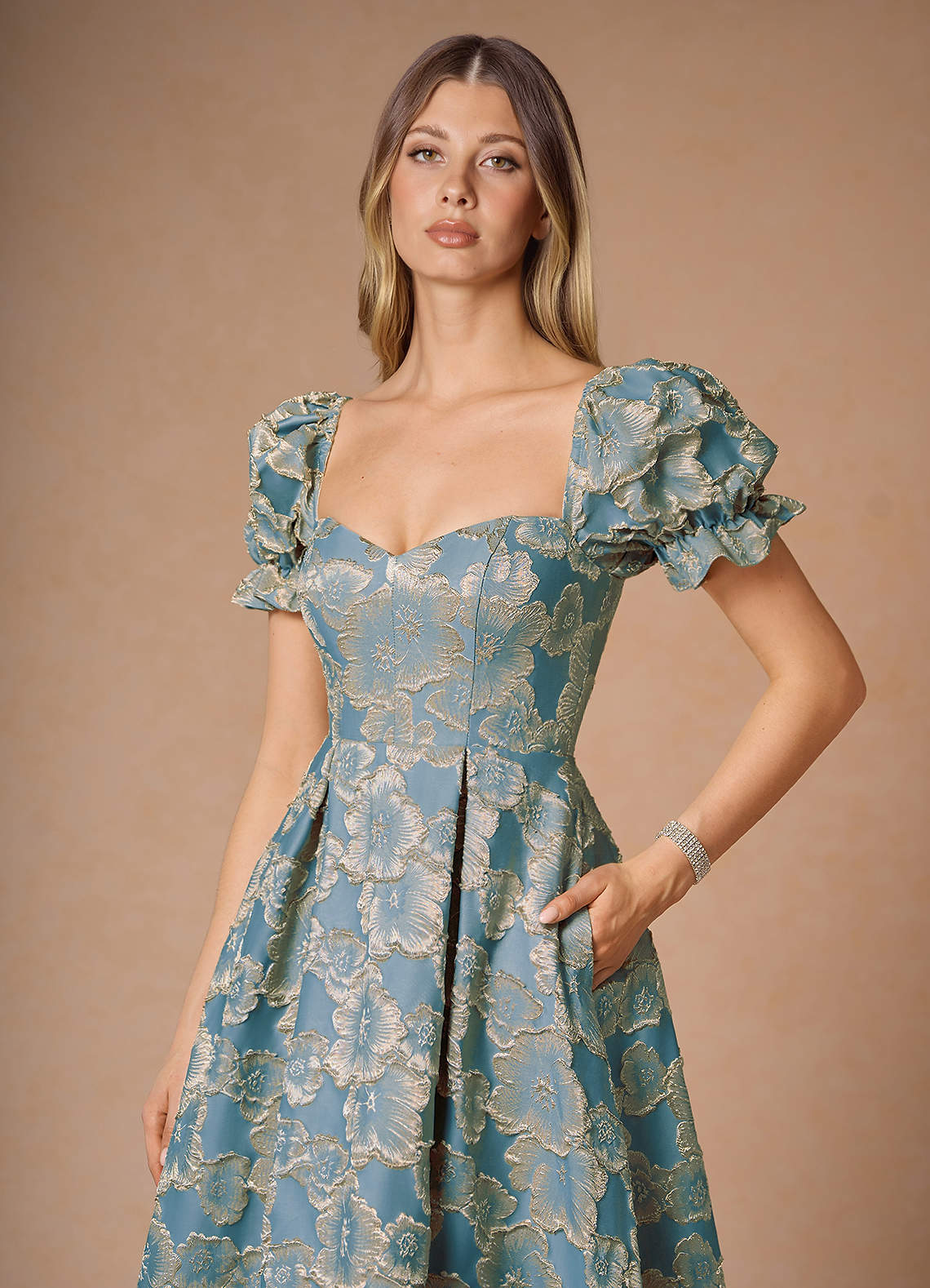 Amy Lake Blue Maxi Dress  Dress