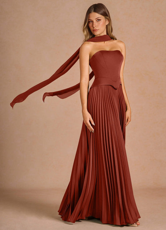 Rylan Terracotta Maxi Dress