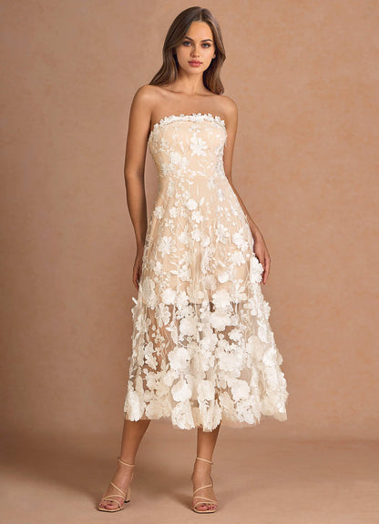 Sherri White Floral Maxi Dress  Dress