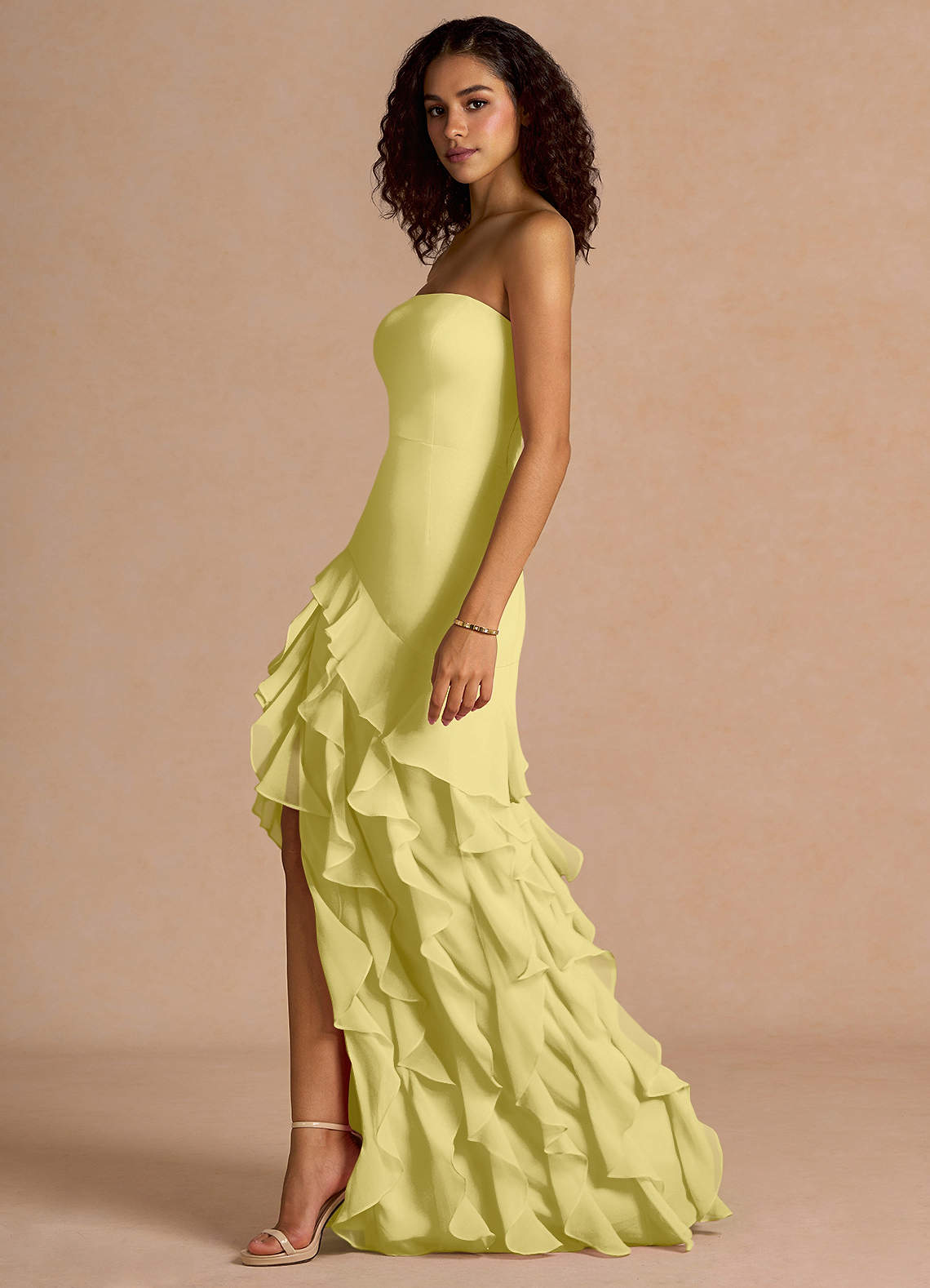 Kylee Lemon Sorbet Maxi Dress