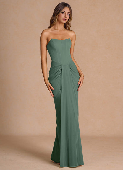 Anais Eucalyptus Maxi Dress