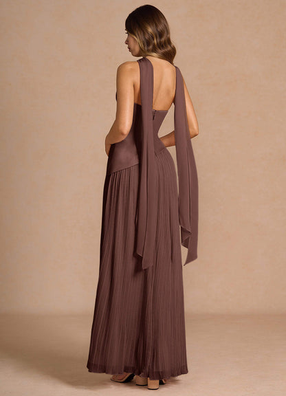 Alaina Mocha Coco Maxi Dress  Dress