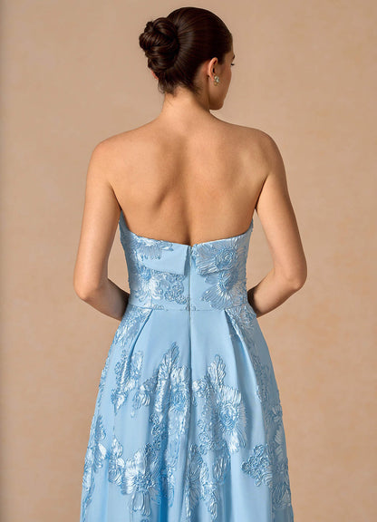 Evangeline Sky Blue Maxi Dress