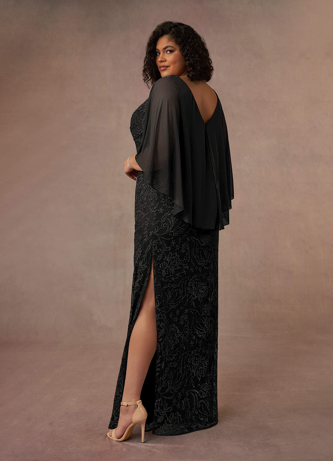 Black Sheath Lace Dress