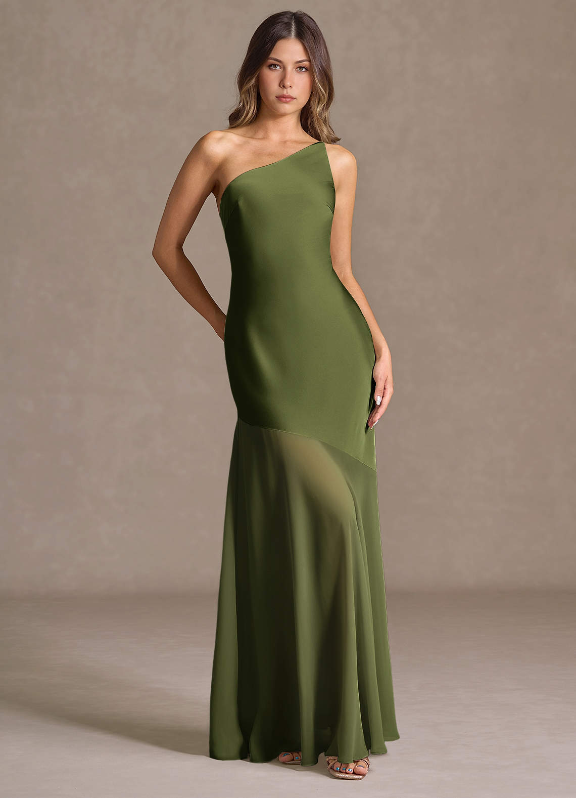 Fatima Olive Maxi Dress  Dress