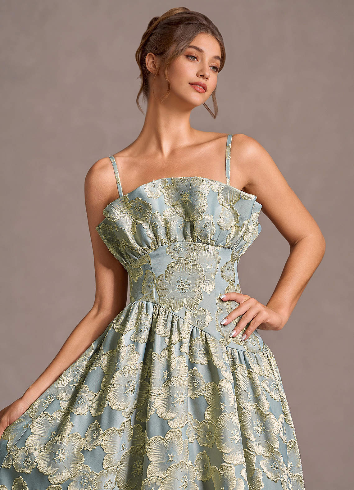 Saoirse Blue Maxi Dress