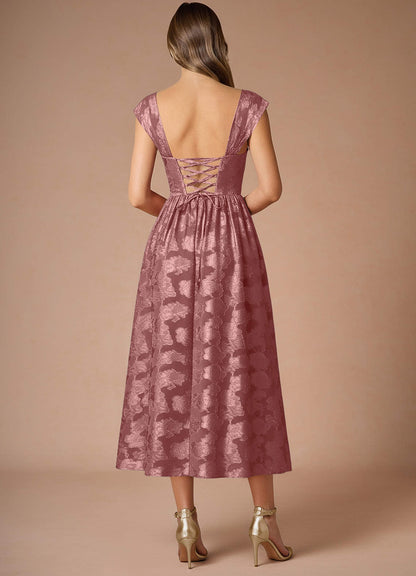Dana Vintage Rose Midi Dress