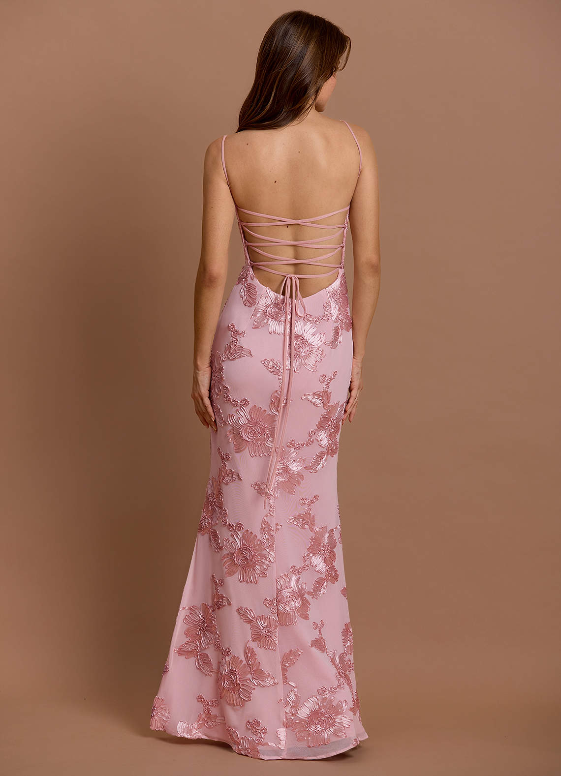Anika Pink Maxi Dress  Dress