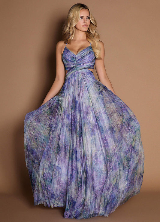 Raquel Lilac Maxi Dress