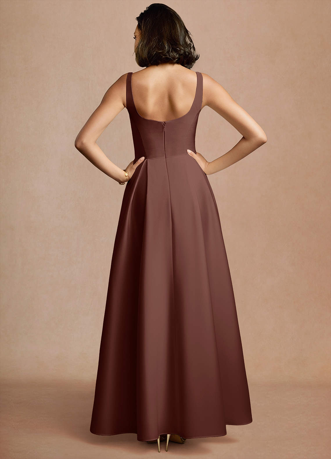 Olivia Mocha Coco Maxi Dress