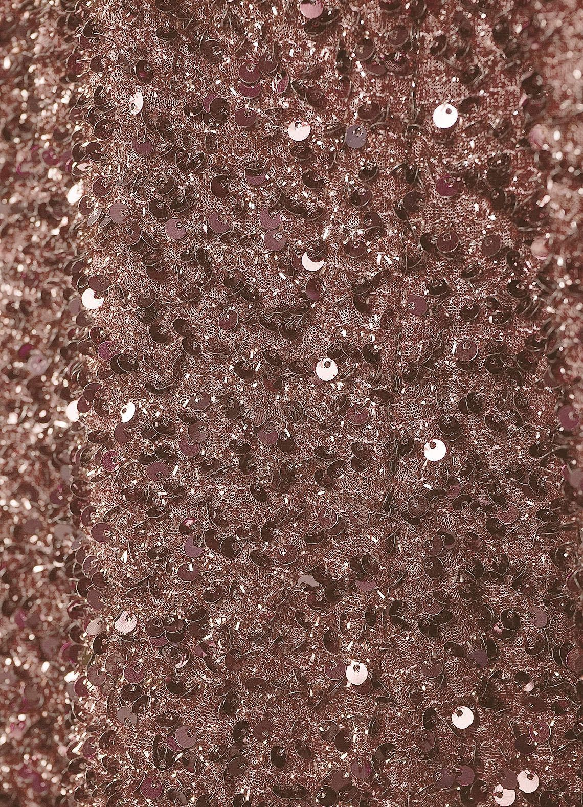 Champagne Mermaid Ruched Sequins Dress