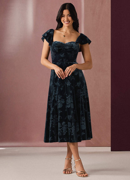 Sadie Midnight Midi Dress  Dress