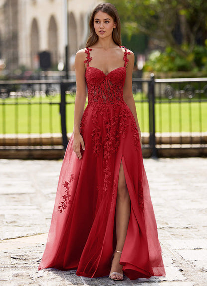 Dreamscape Red A-Line Prom Dress  Dress