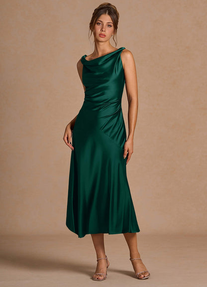 Nerine Emerald Midi Dress  Dress