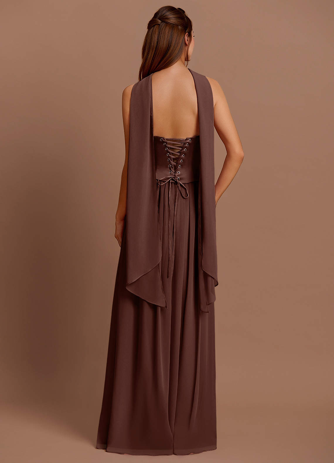 Cadence Mocha Coco Maxi Dress  Dress