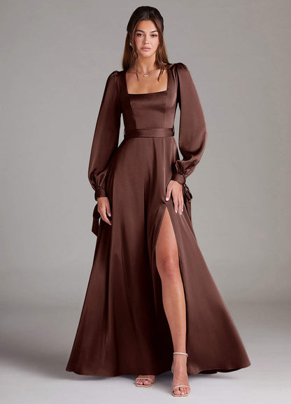 Leonia Mocha Coco Maxi Dress  Dress