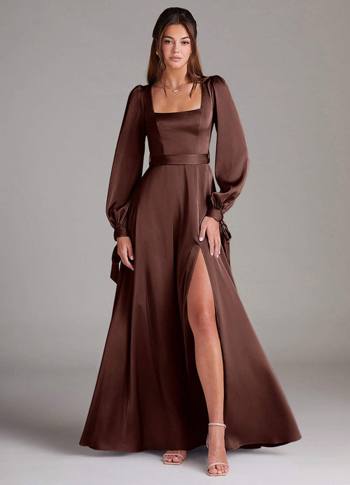 Leonia Mocha Coco Maxi Dress  Dress