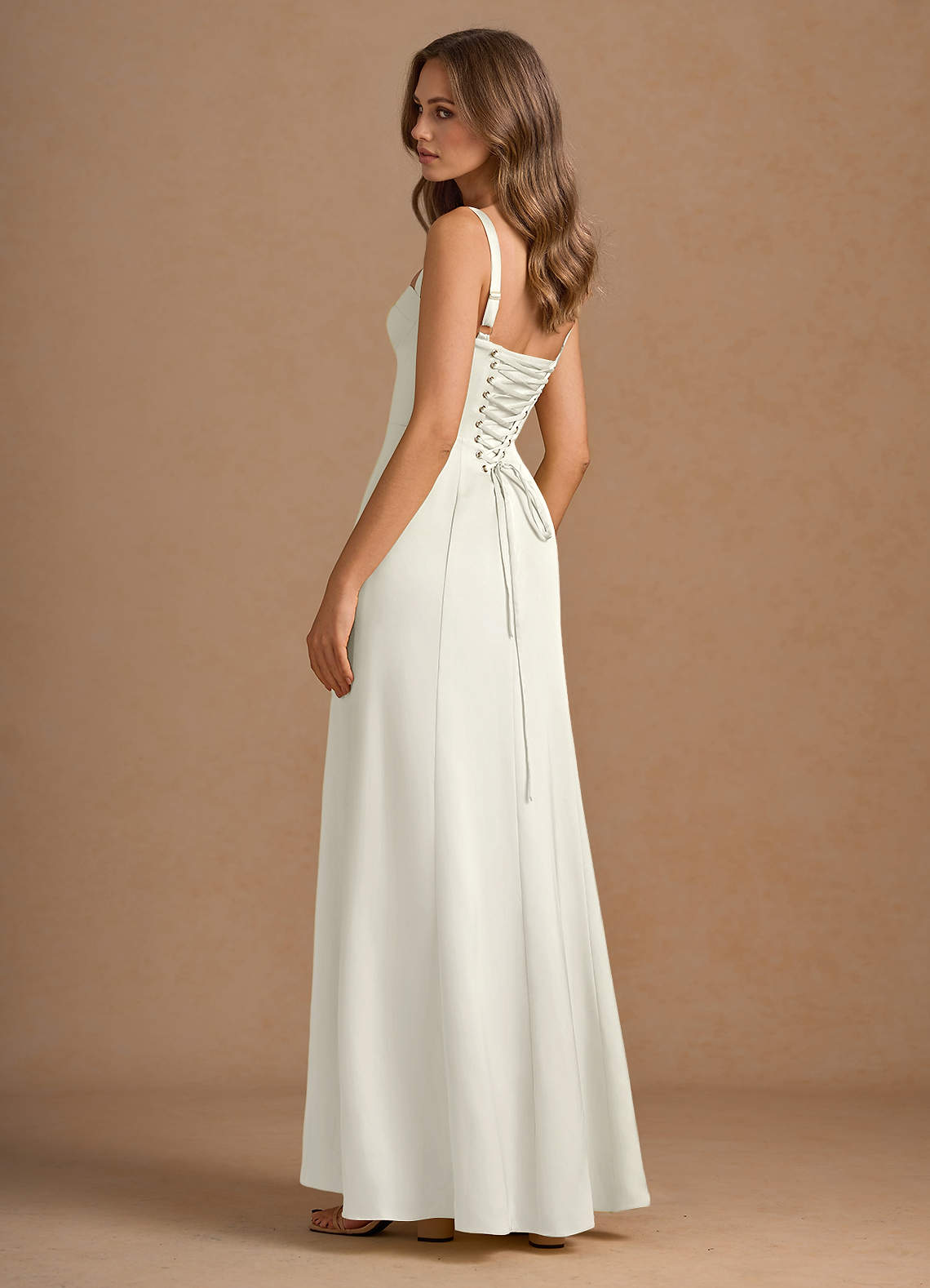 Amaris Cream Maxi Dress  Dress