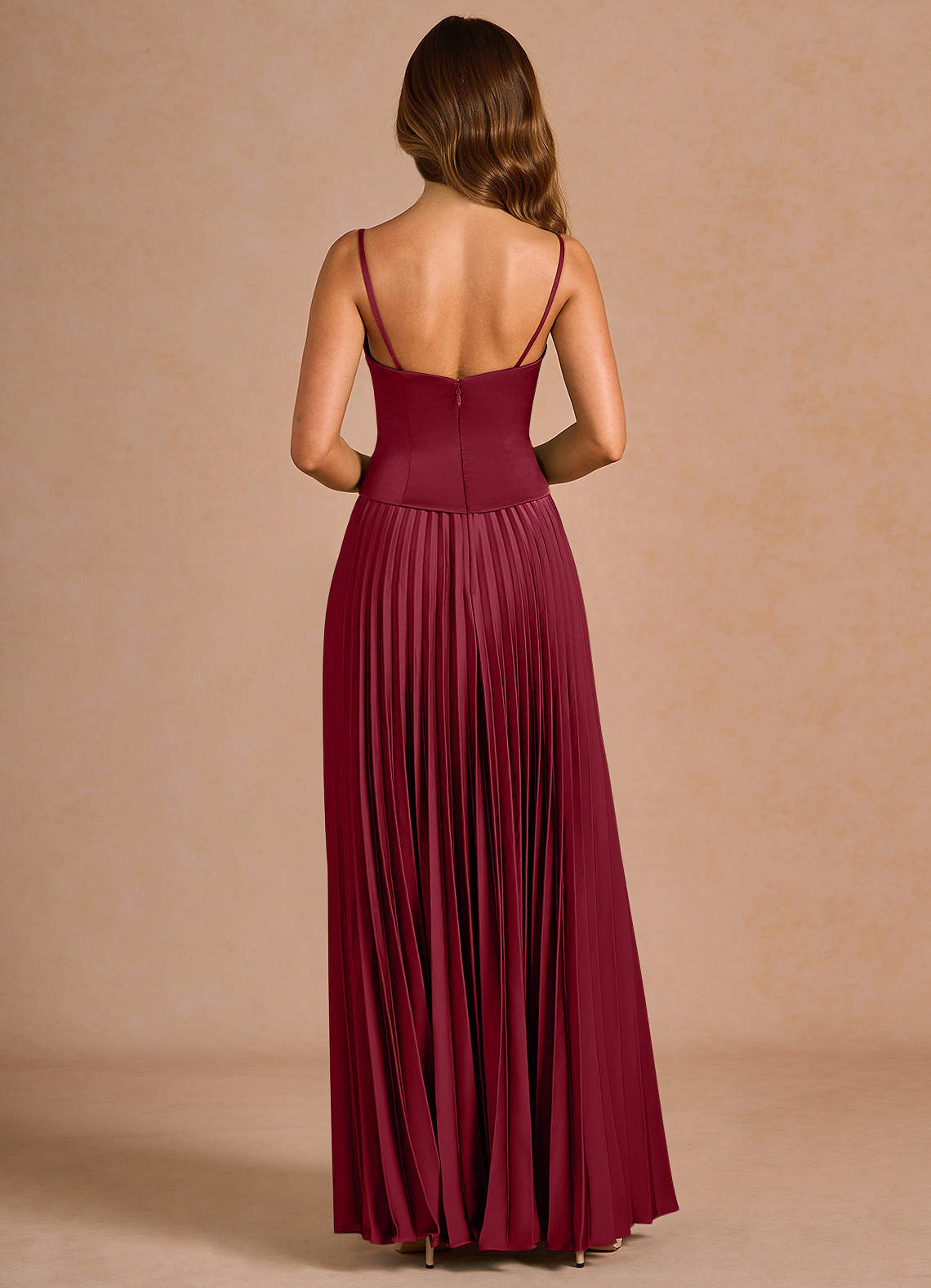 Rylan Merlot Maxi Dress  Dress