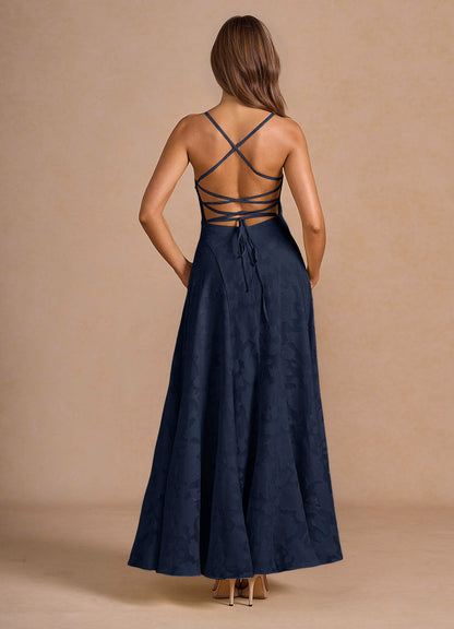 Irelia Navy Maxi Dress  Dress