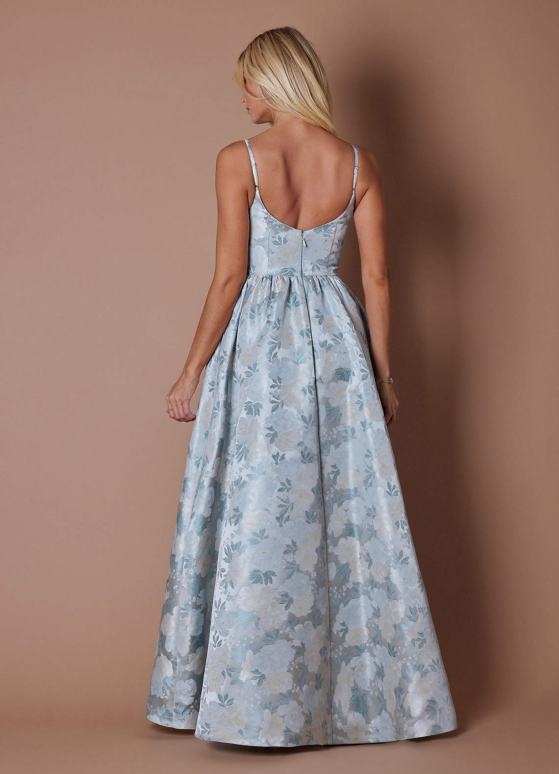 Maddie Icy Blue Maxi Dress
