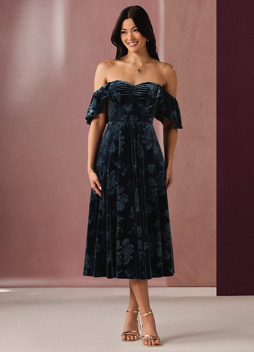 Sadie Midnight Midi Dress  Dress