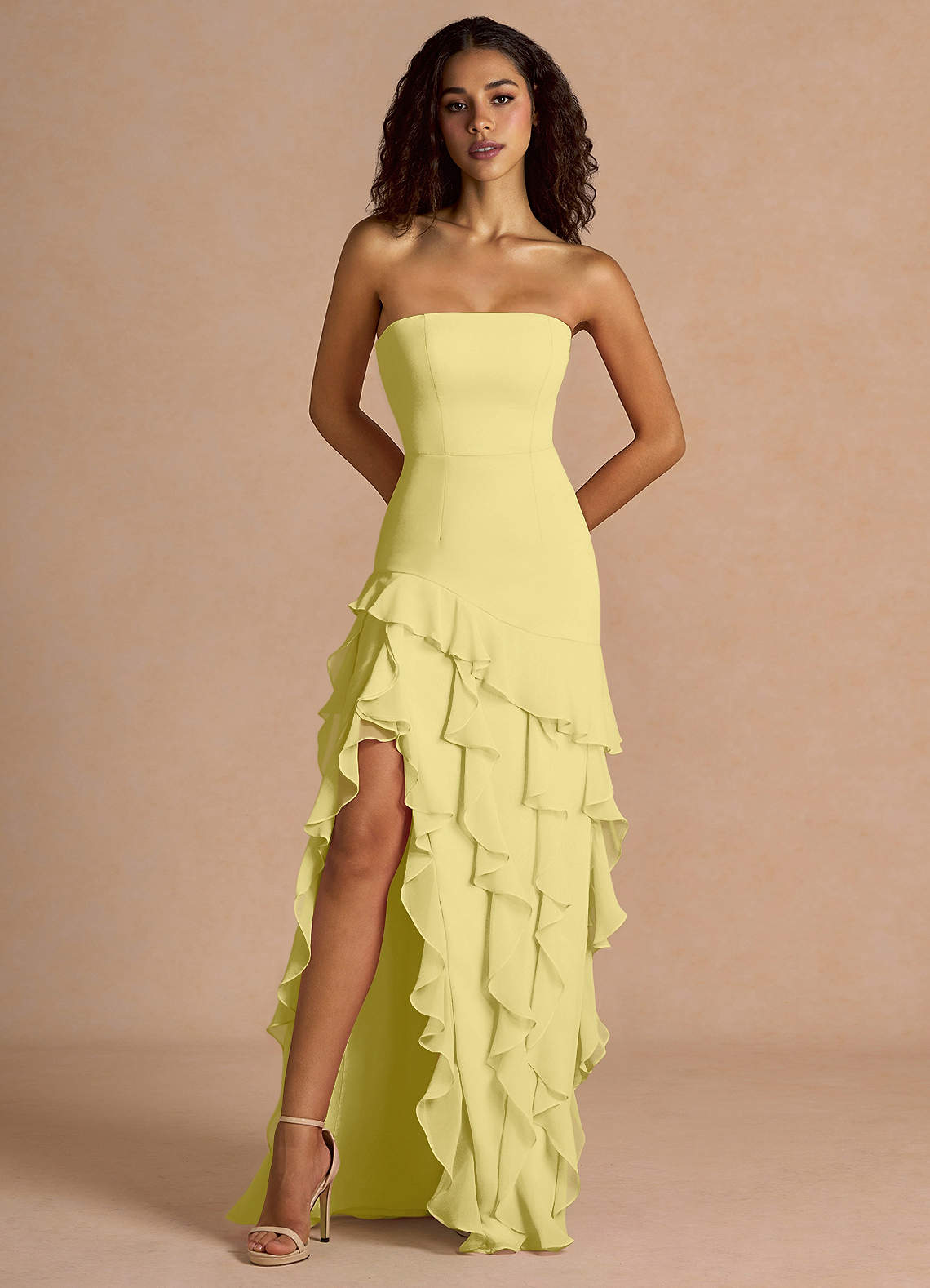 Kylee Lemon Sorbet Maxi Dress