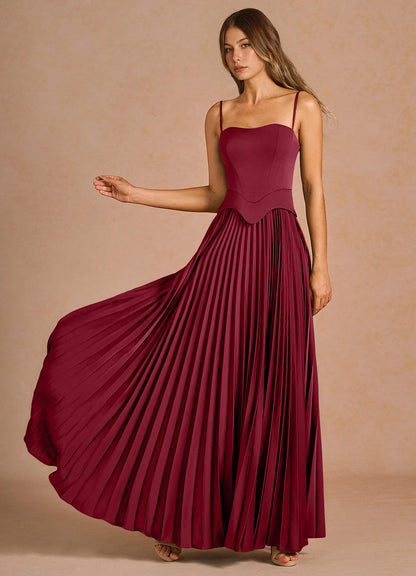 Rylan Merlot Maxi Dress  Dress