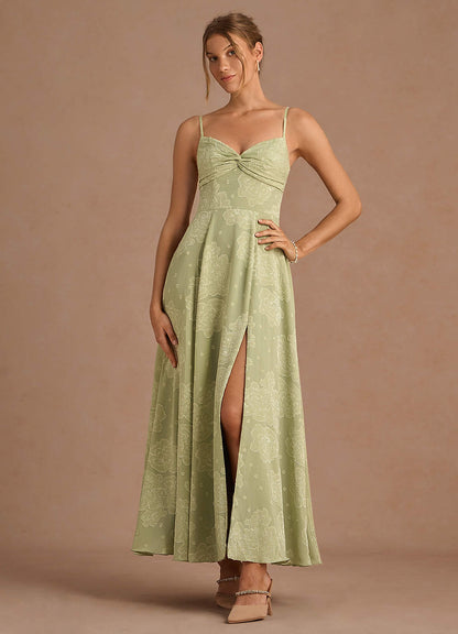 Evienne Celadon Maxi Dress