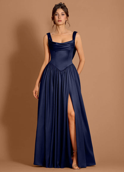 Colette Navy Maxi Dress