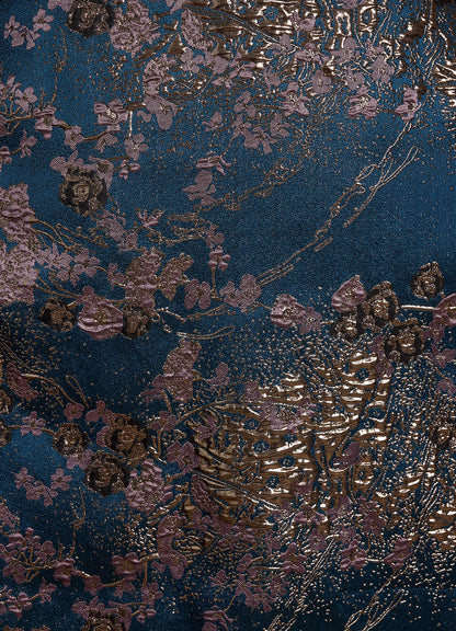 Jordan Teal Floral Maxi Dress  Dress