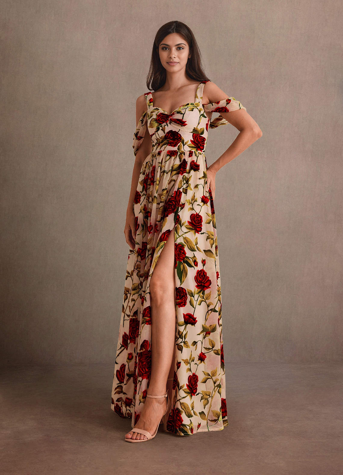Tracy Tracy Pink Multi Maxi Dress  Dress