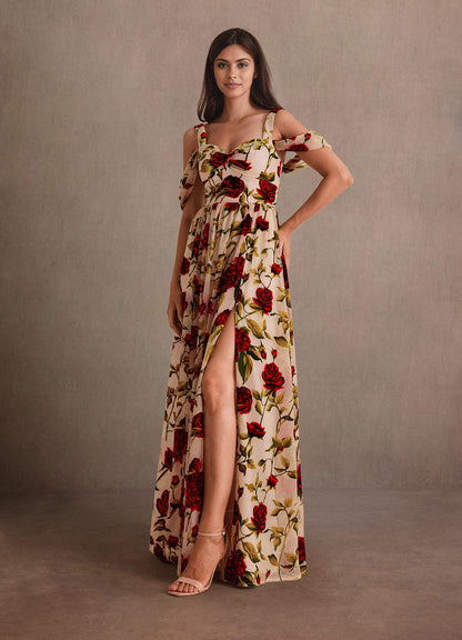 Tracy Tracy Pink Multi Maxi Dress  Dress