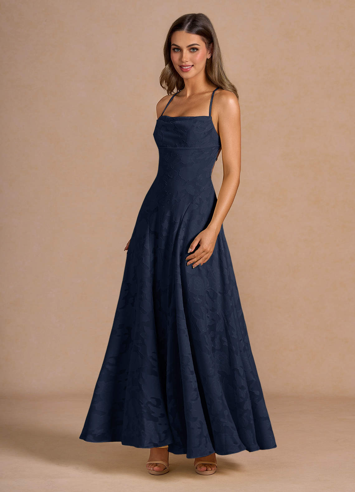 Irelia Navy Maxi Dress  Dress