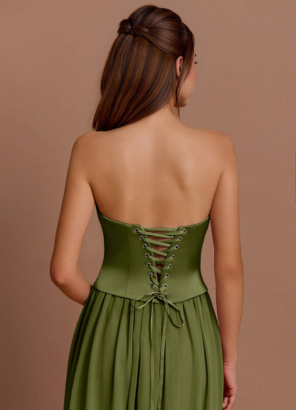 Cadence Olive Maxi Dress  Dress