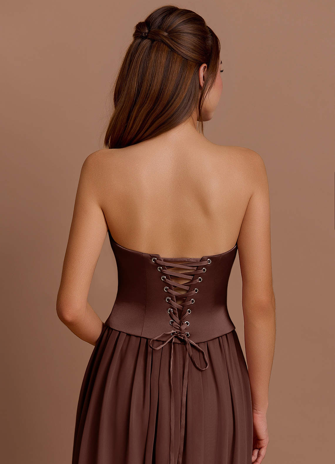 Cadence Mocha Coco Maxi Dress  Dress