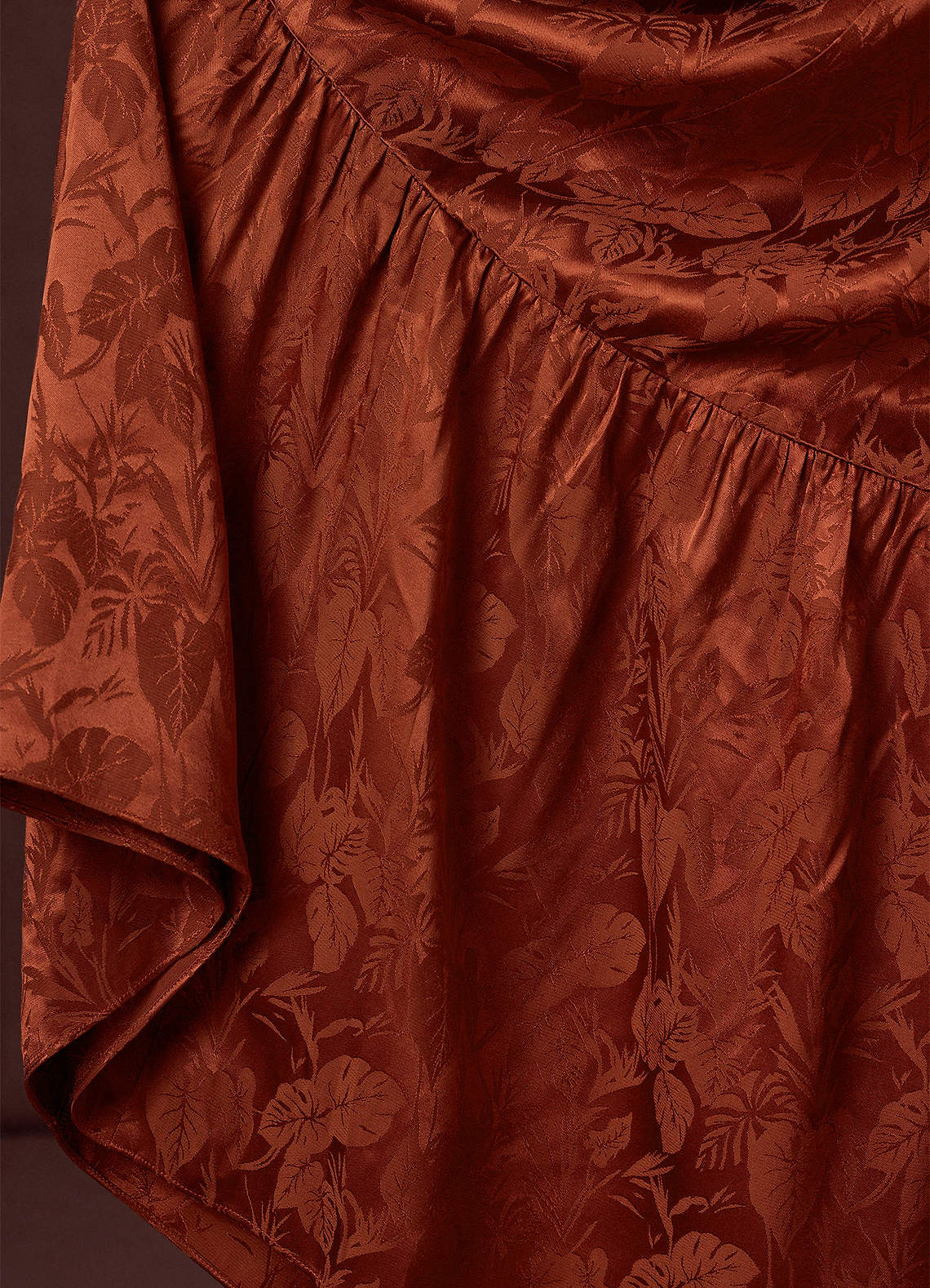 Brianna Rust Maxi Dress  Dress