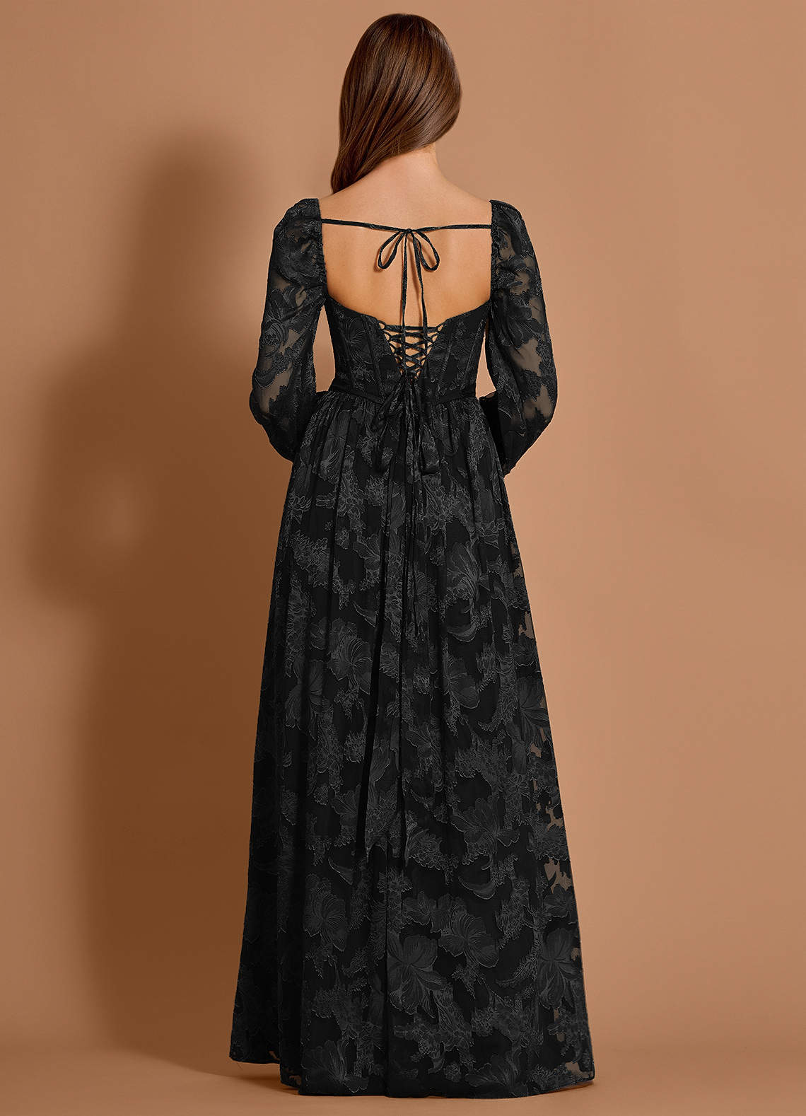 Aniyah Black Maxi Dress