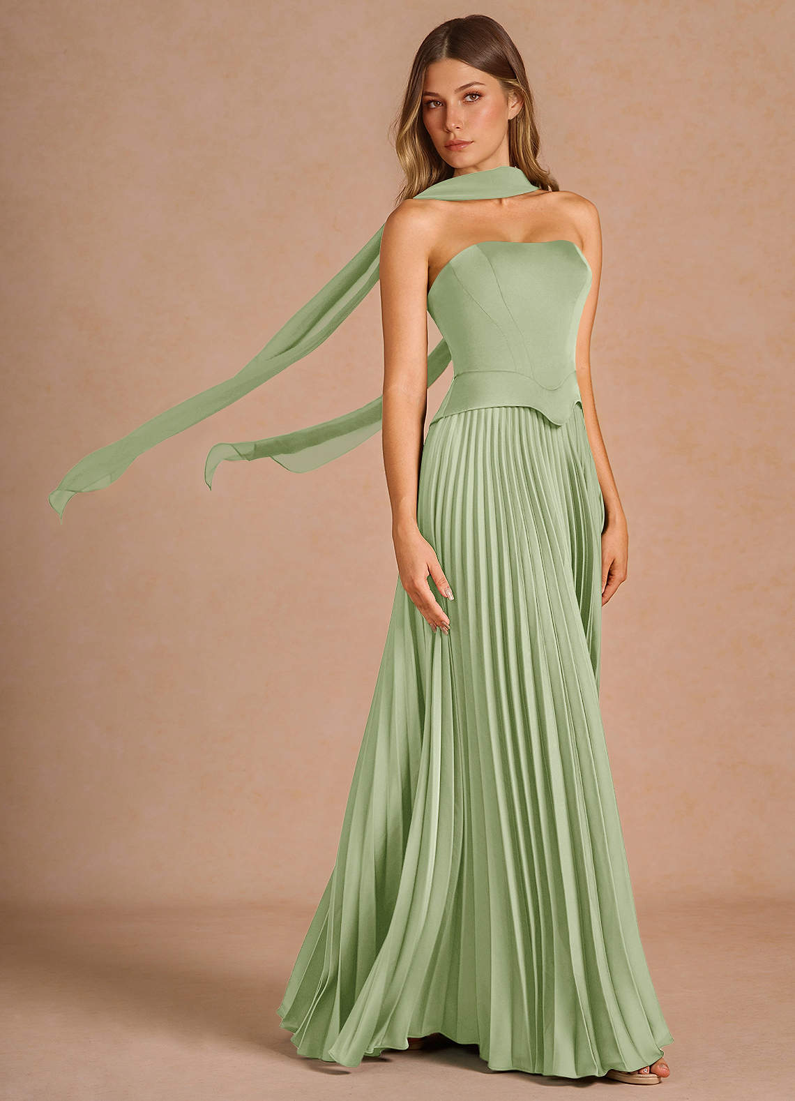 Rylan Dusty Sage Maxi Dress