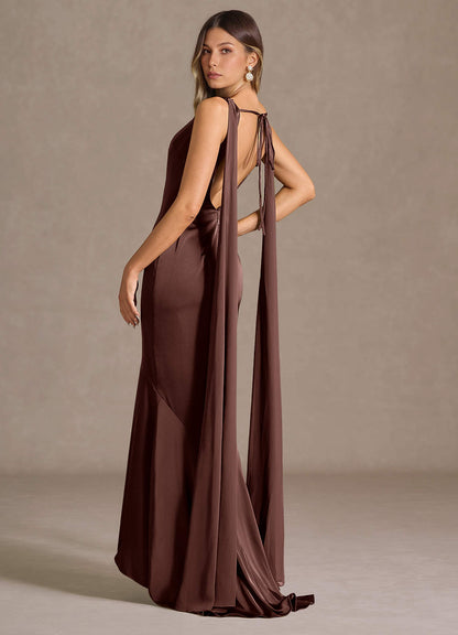 Wynne Mocha Coco Maxi Dress  Dress