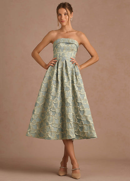 Desiree Blue Midi Dress