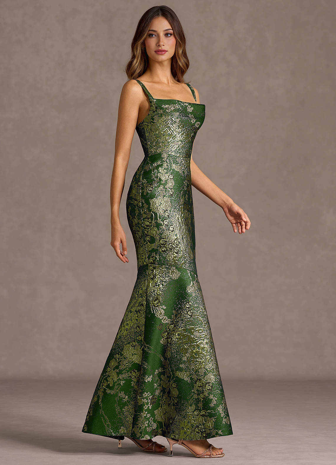 Trinity Matcha Green Maxi Dress